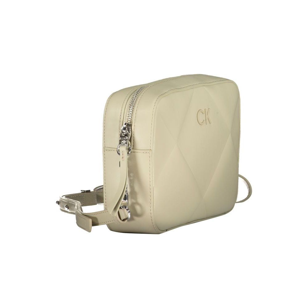 Calvin Klein Beige Cotton Handbag Calvin Klein