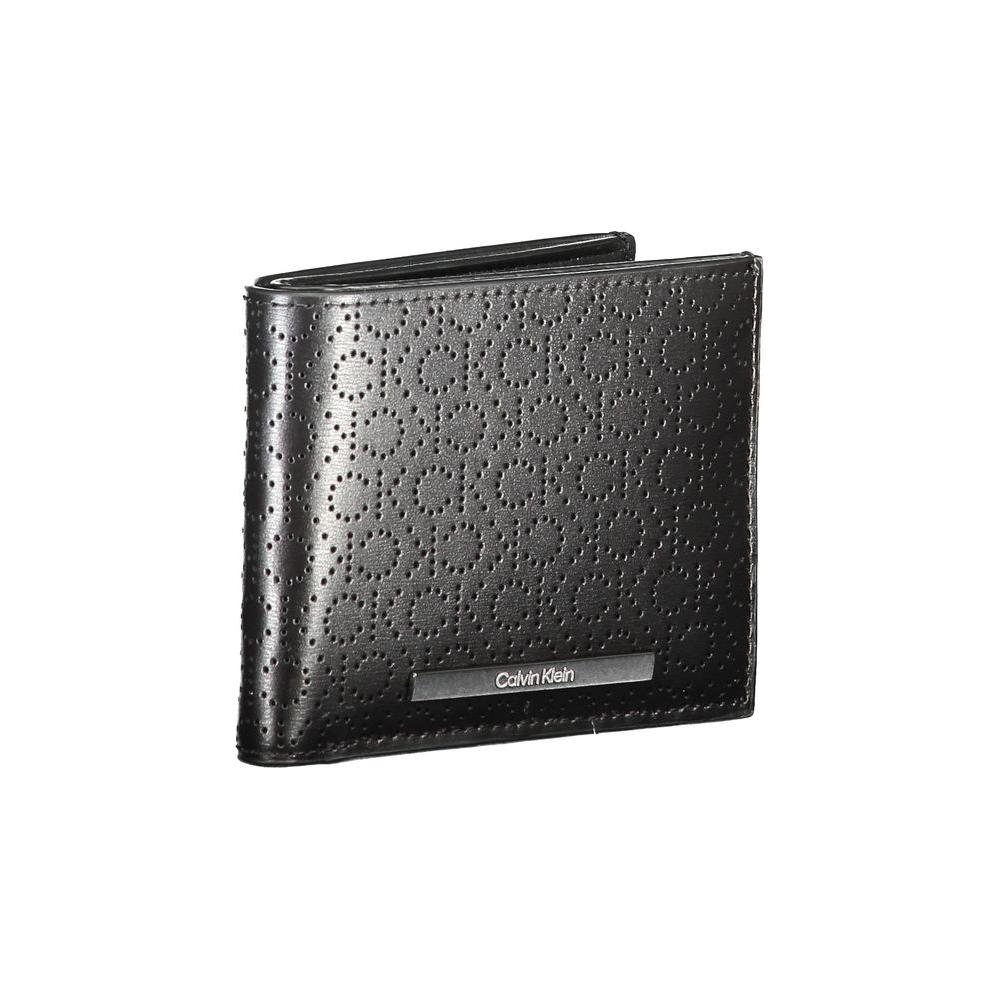 Calvin Klein Black Leather Wallet Calvin Klein