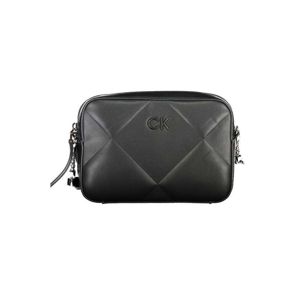 Calvin Klein Black Cotton Handbag