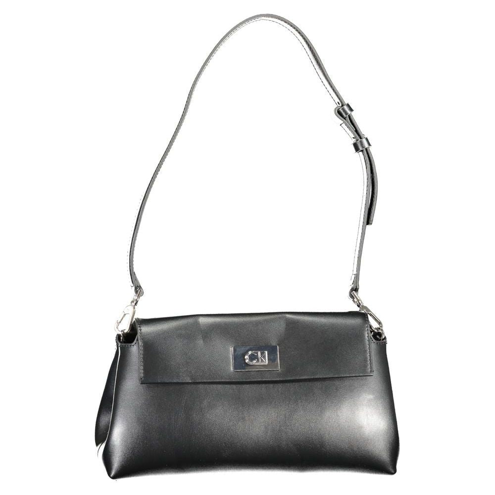 Calvin Klein Black Polyester Handbag