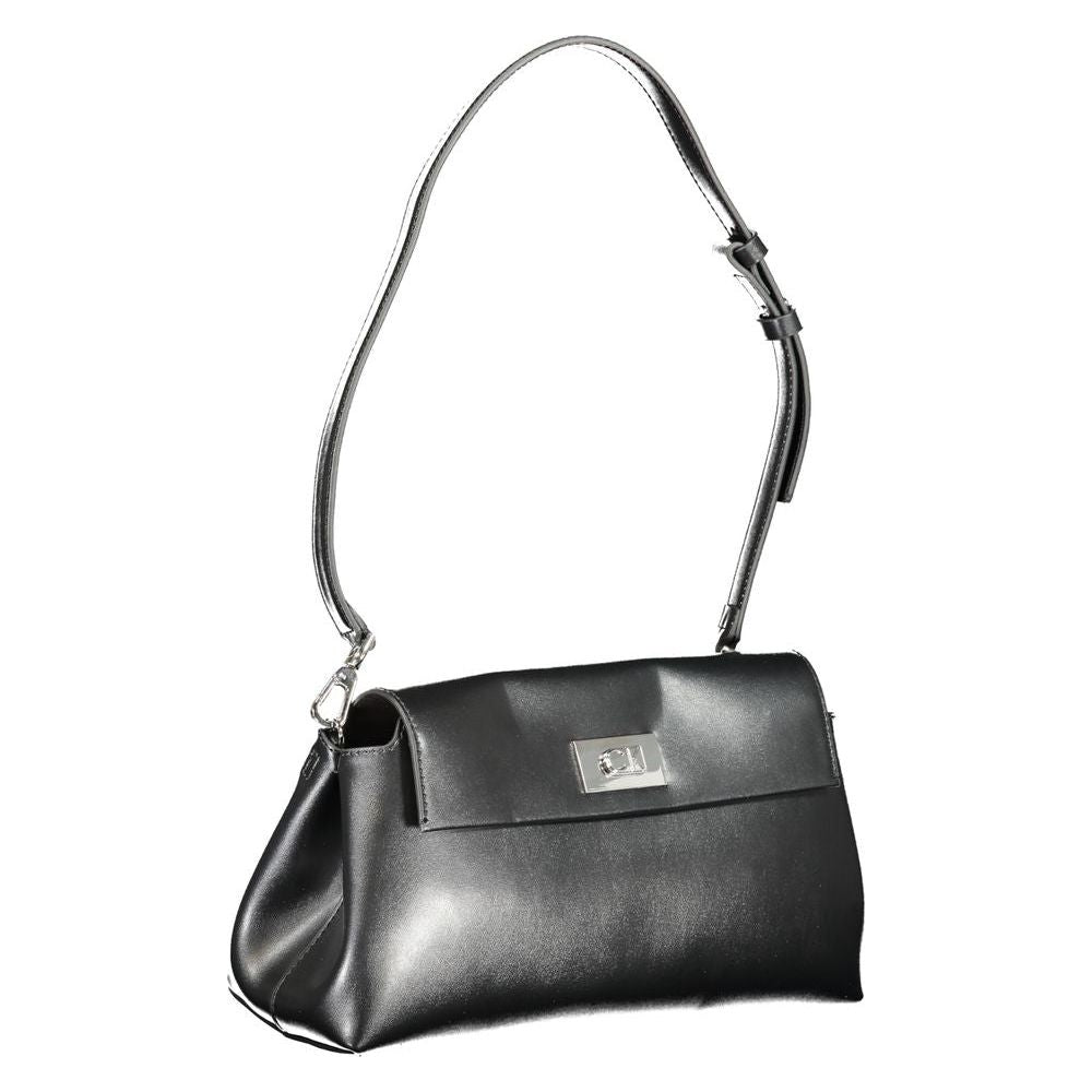 Calvin Klein Black Polyester Handbag