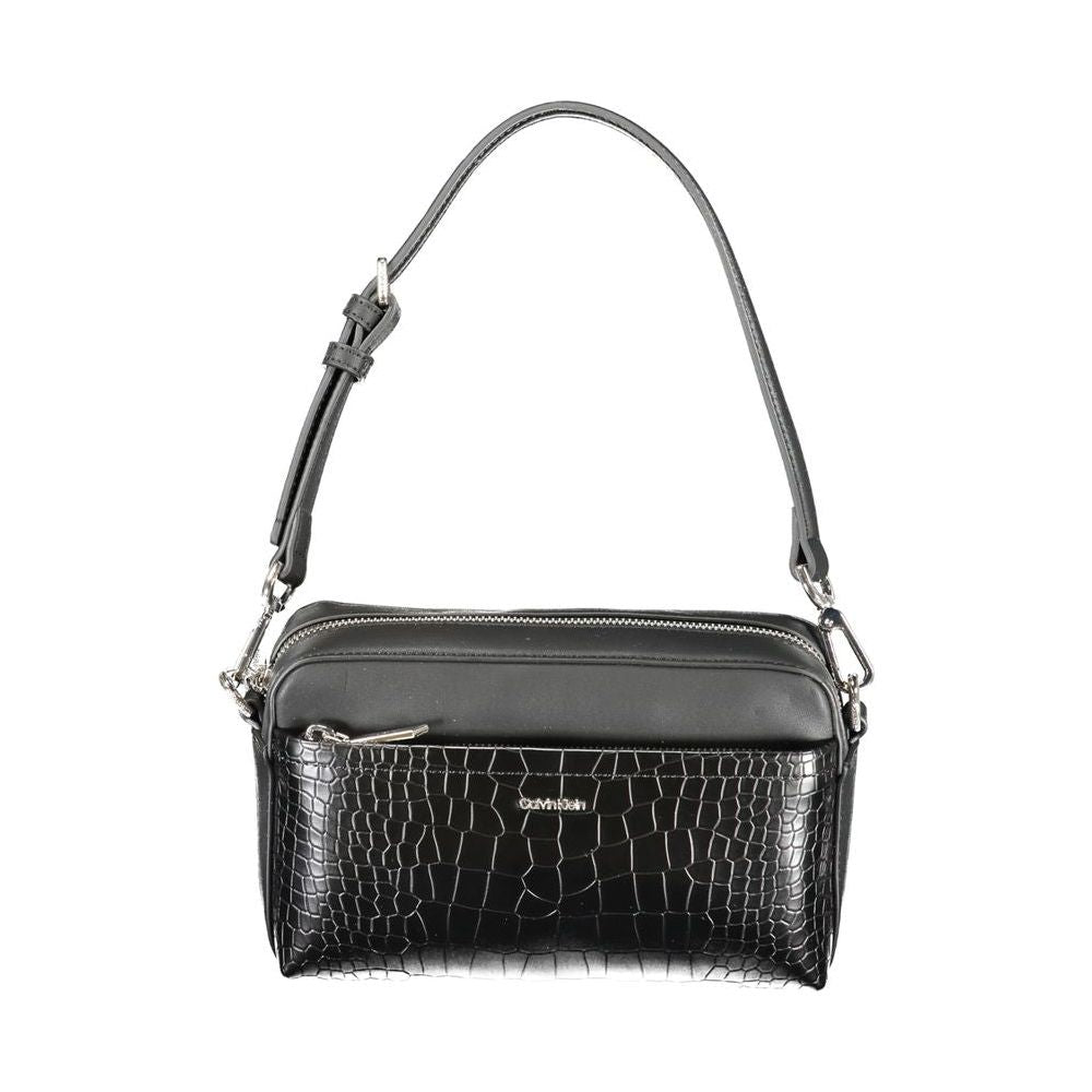 Calvin Klein Black Polyester Handbag