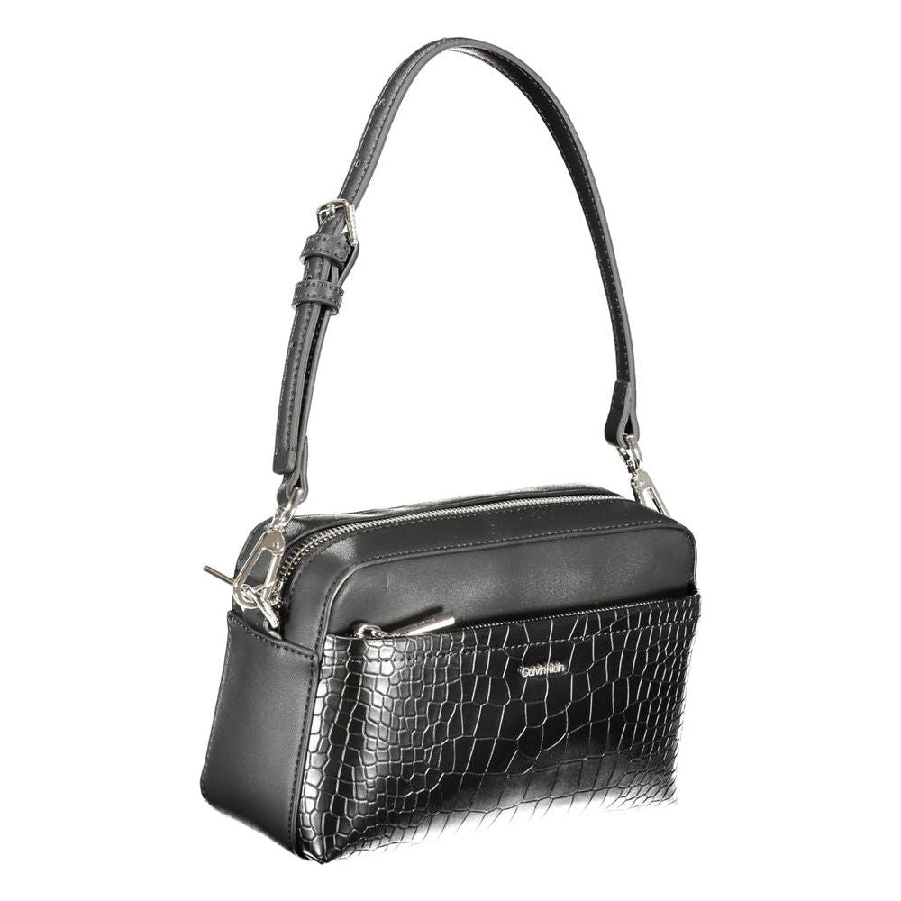 Calvin Klein Black Polyester Handbag