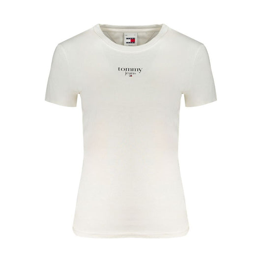 Tommy Hilfiger White Cotton Tops & T-Shirt Tommy Hilfiger