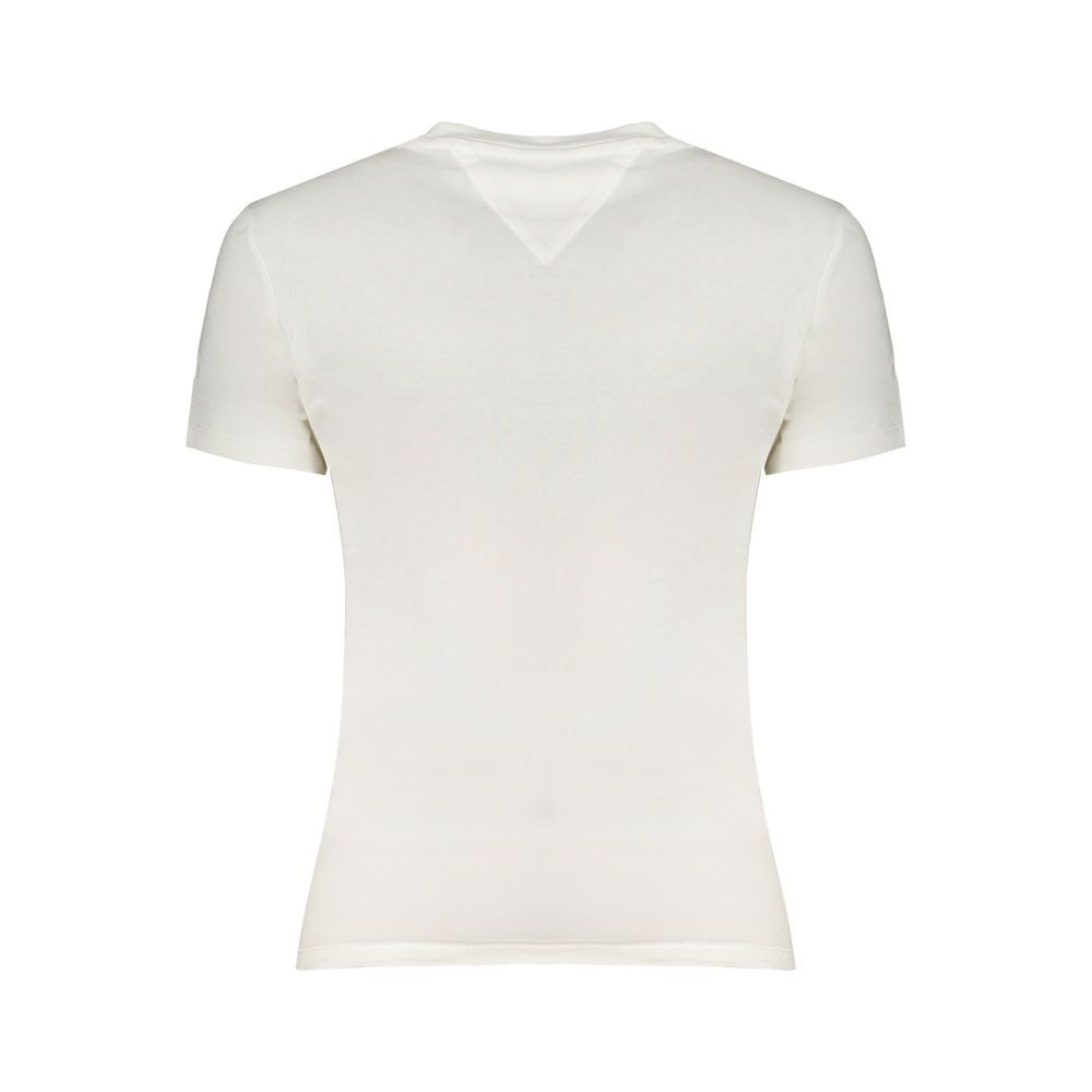 Tommy Hilfiger White Cotton Tops & T-Shirt Tommy Hilfiger