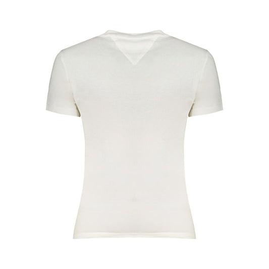 Tommy Hilfiger White Cotton Tops & T-Shirt Tommy Hilfiger