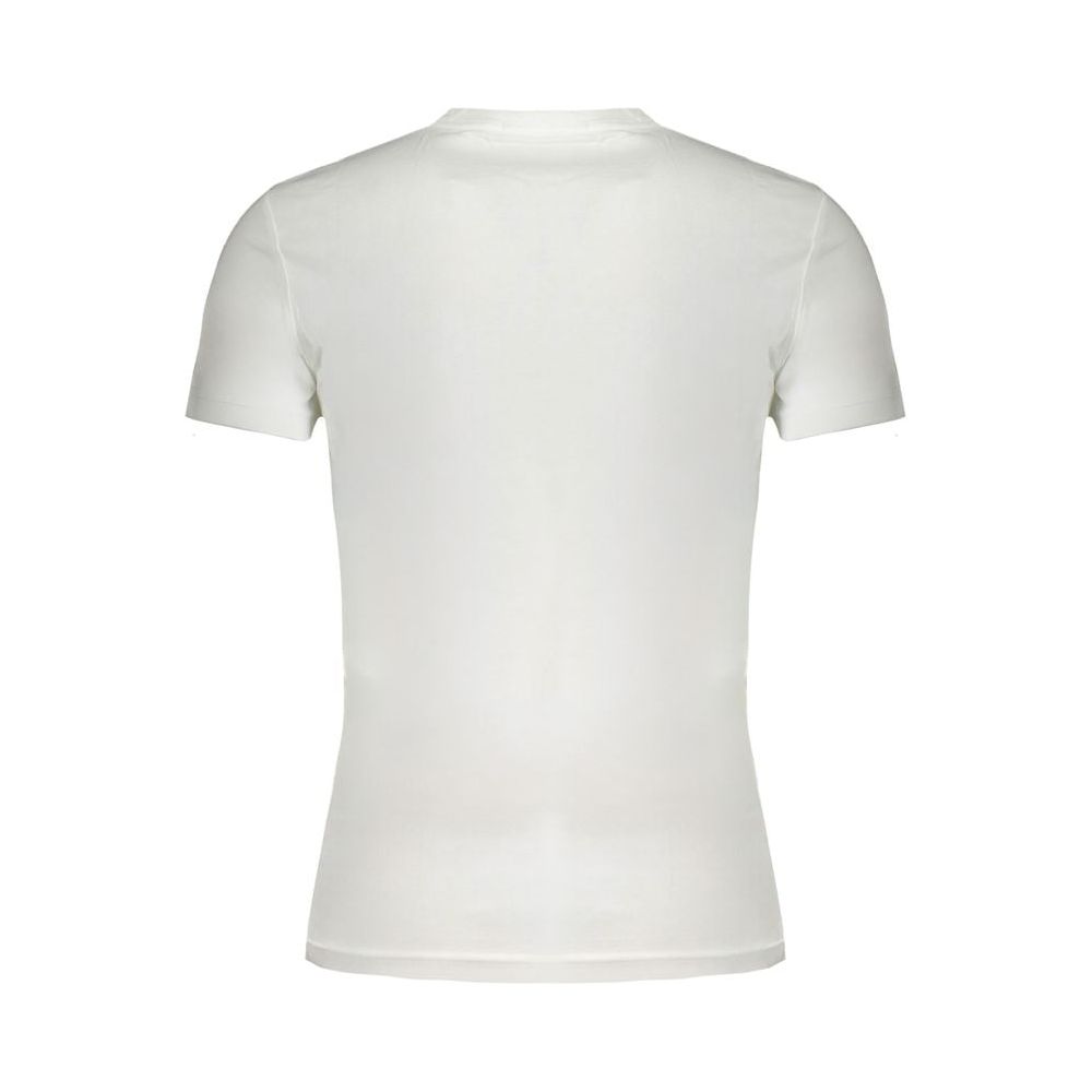 Calvin Klein White Cotton T-Shirt Calvin Klein