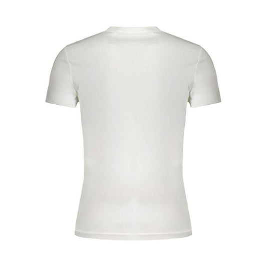 Calvin Klein White Cotton T-Shirt Calvin Klein