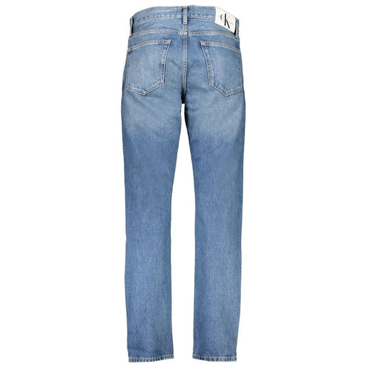 Calvin Klein Blue Cotton Jeans & Pant Calvin Klein