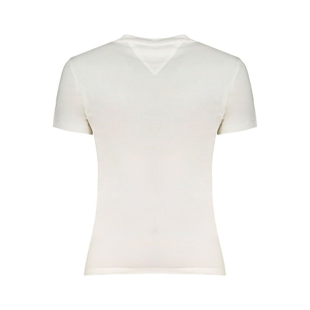 Tommy Hilfiger White Cotton Tops & T-Shirt Tommy Hilfiger