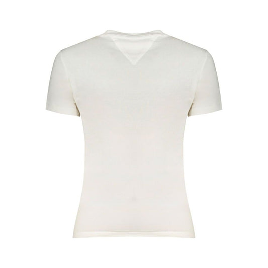 Tommy Hilfiger White Cotton Tops & T-Shirt Tommy Hilfiger