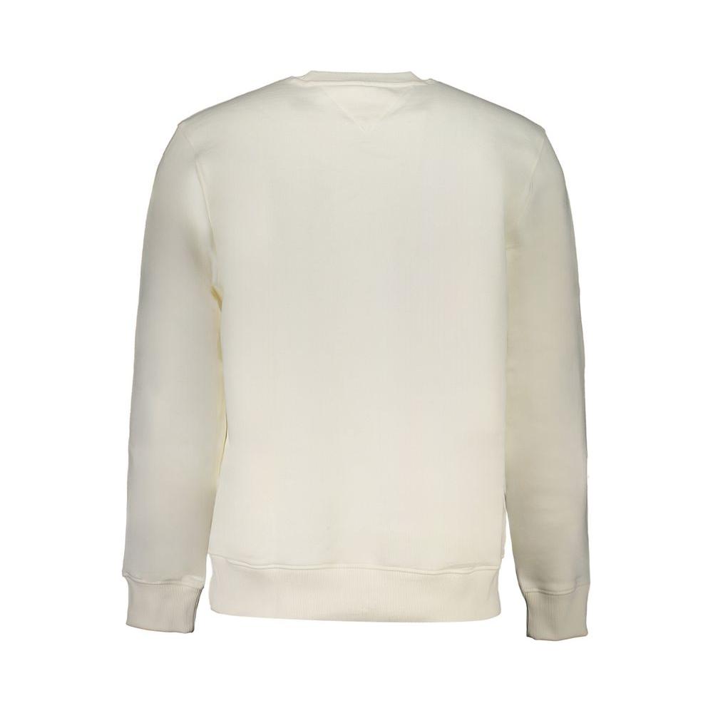 Tommy Hilfiger White Cotton Sweater