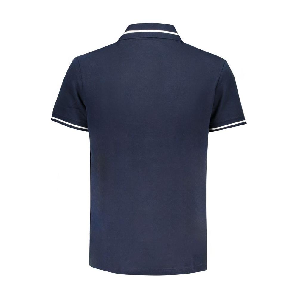 Tommy Hilfiger Blue Cotton Polo Shirt