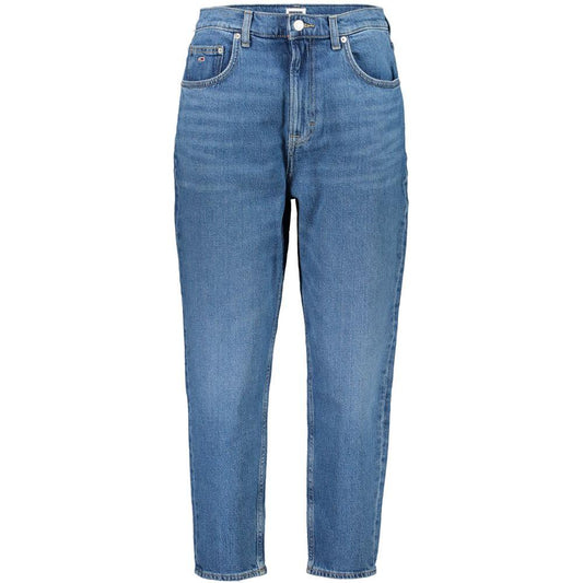 Tommy Hilfiger Blue Cotton Jeans & Pant