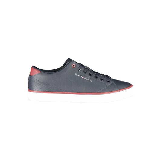 Tommy Hilfiger Blue Polyester Sneaker Tommy Hilfiger