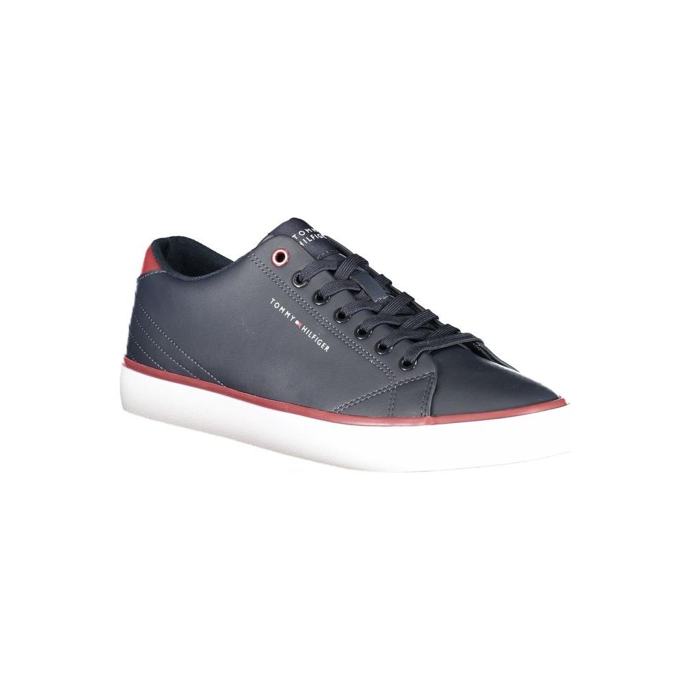 Tommy Hilfiger Blue Polyester Sneaker