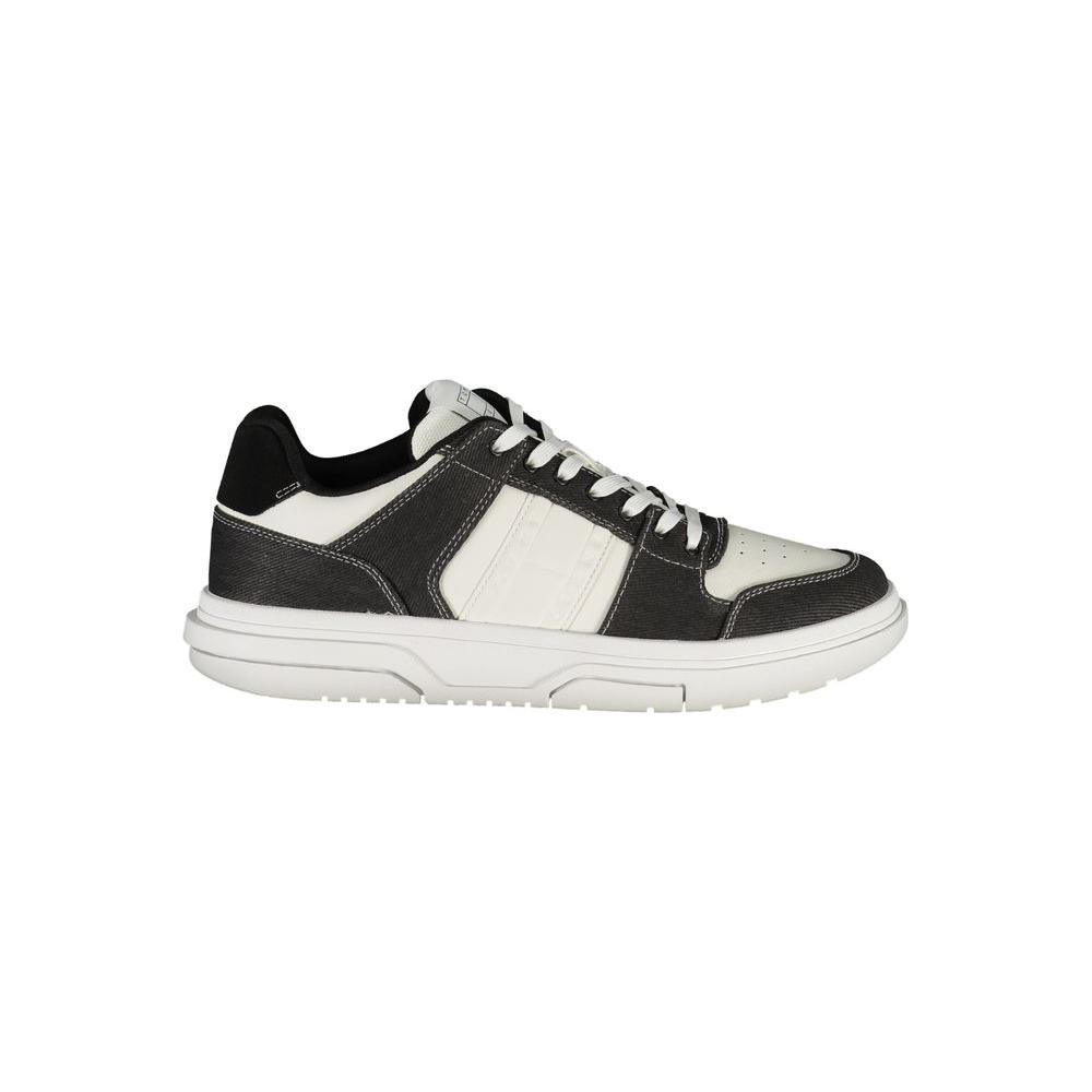 Tommy Hilfiger Black Polyester Sneaker