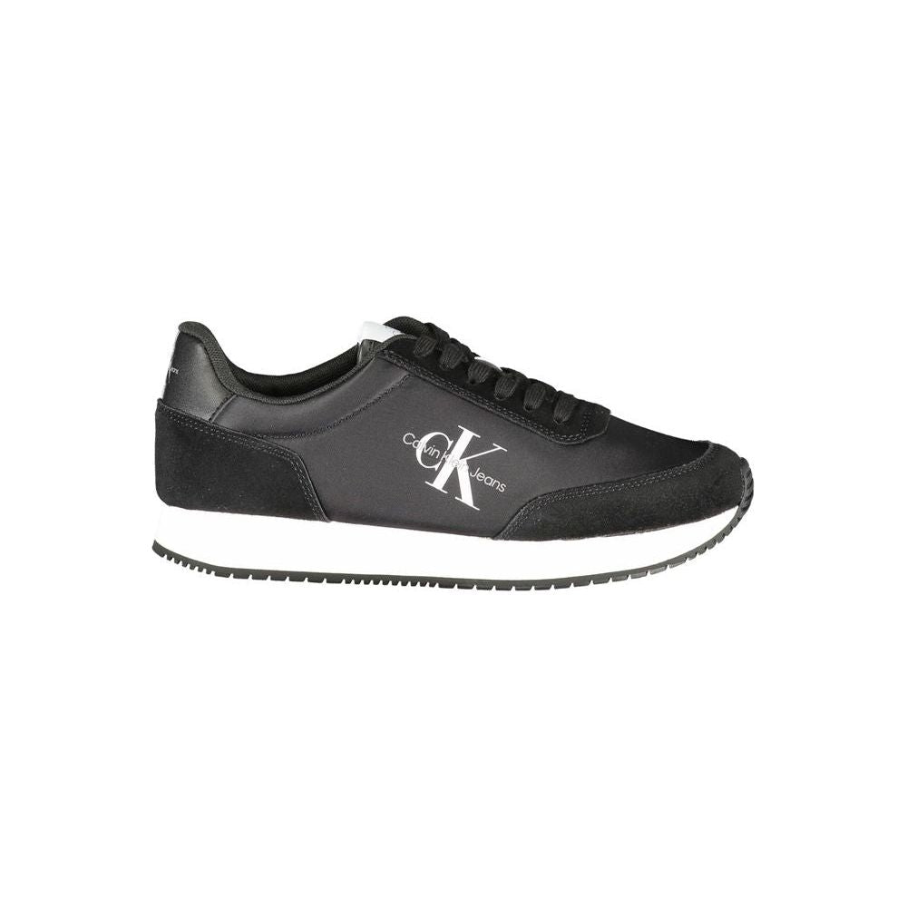 Calvin Klein Black Polyester Sneaker