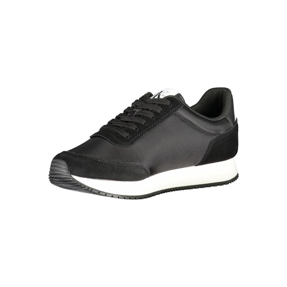 Calvin Klein Black Polyester Sneaker