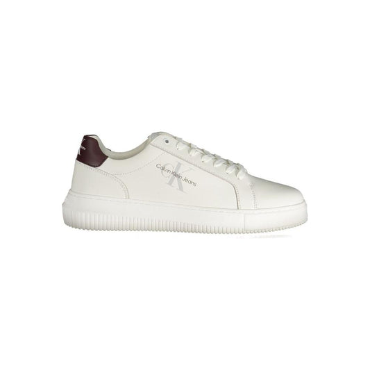 Calvin Klein White Polyester Sneaker Calvin Klein