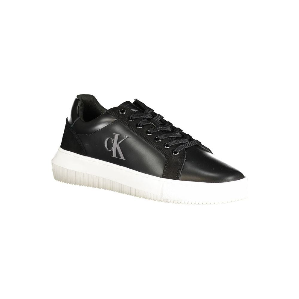 Calvin Klein Black Polyester Sneaker