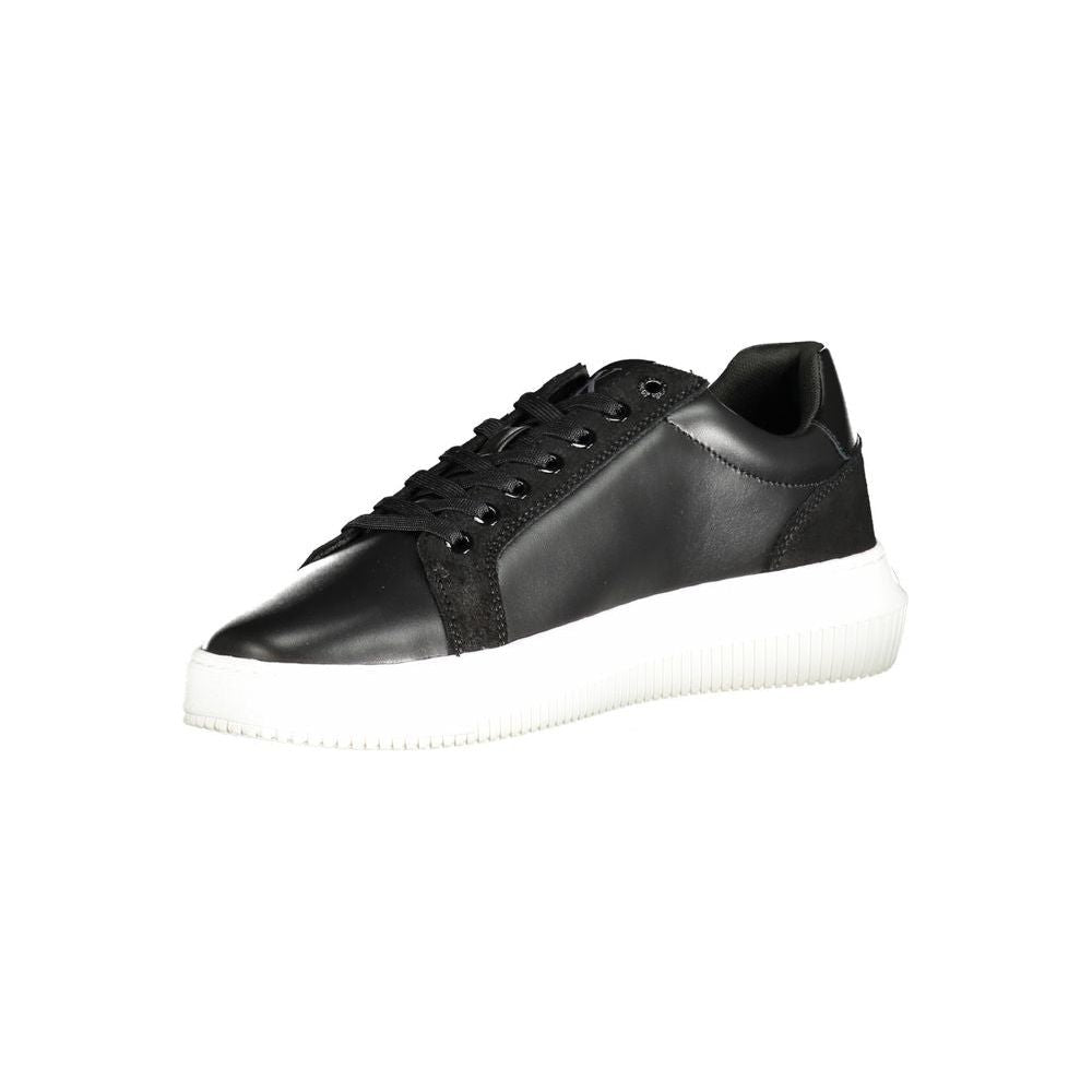 Calvin Klein Black Polyester Sneaker