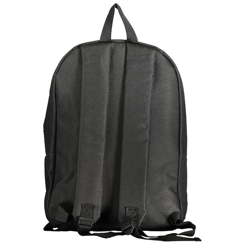 Lotto Black Polyester Backpack