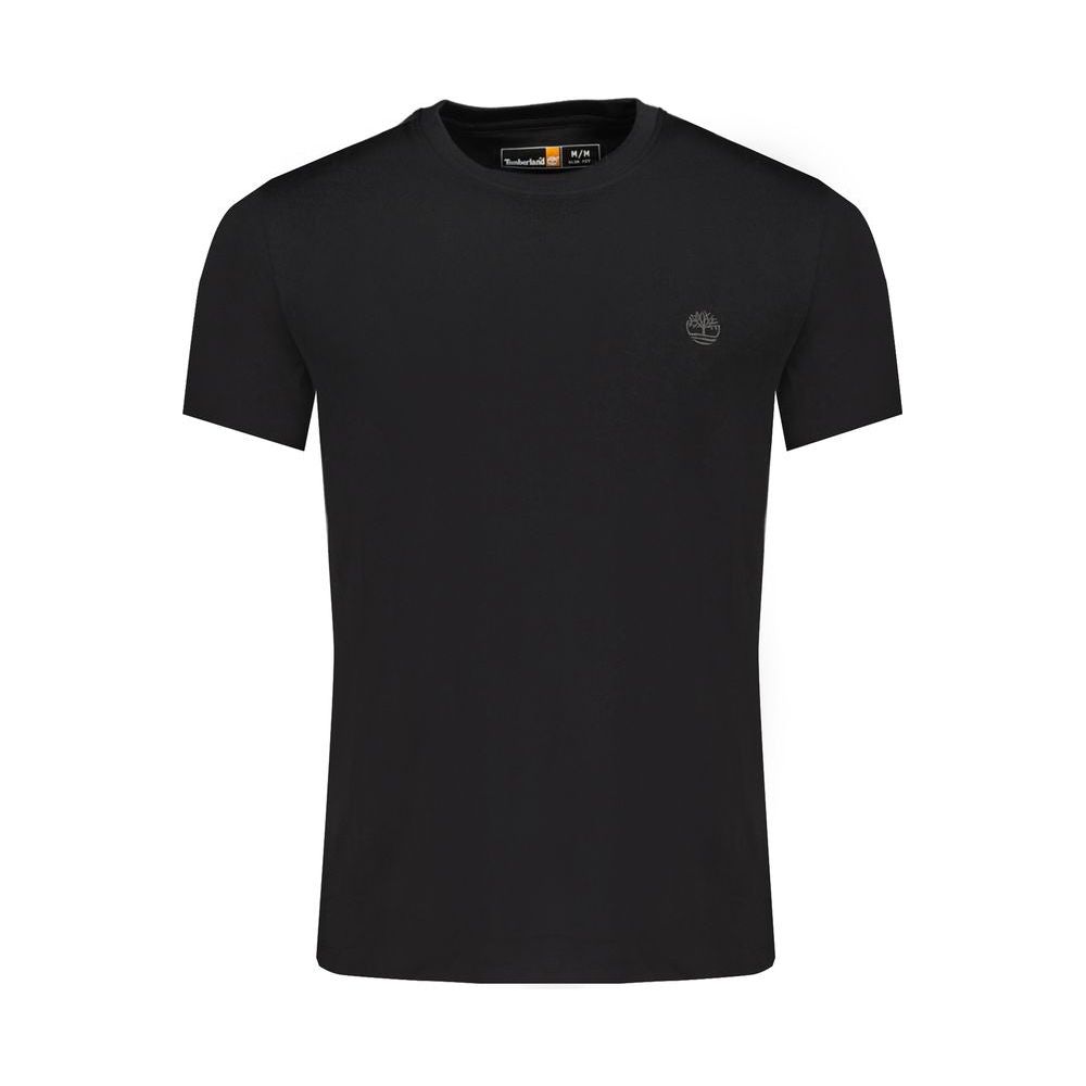 Timberland Black Cotton Men T-Shirt