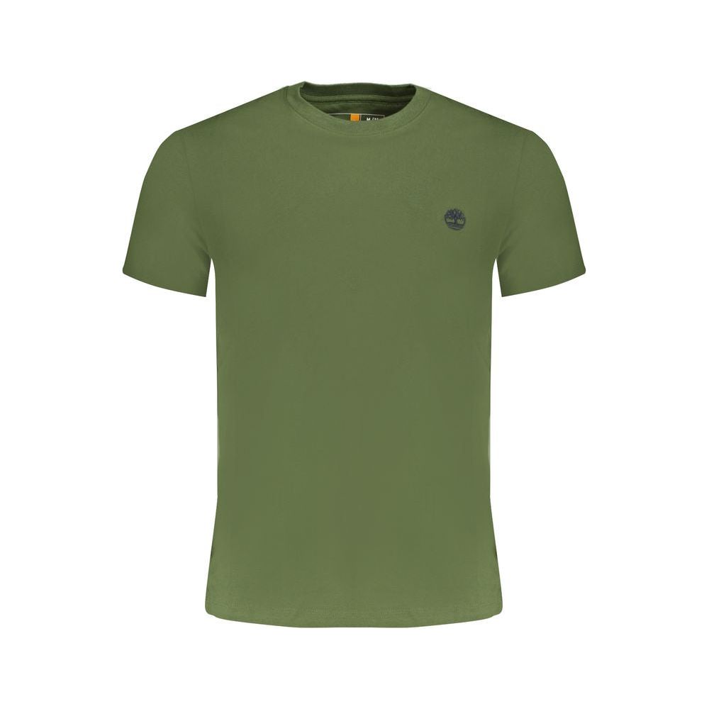 Timberland Green Cotton Men T-Shirt