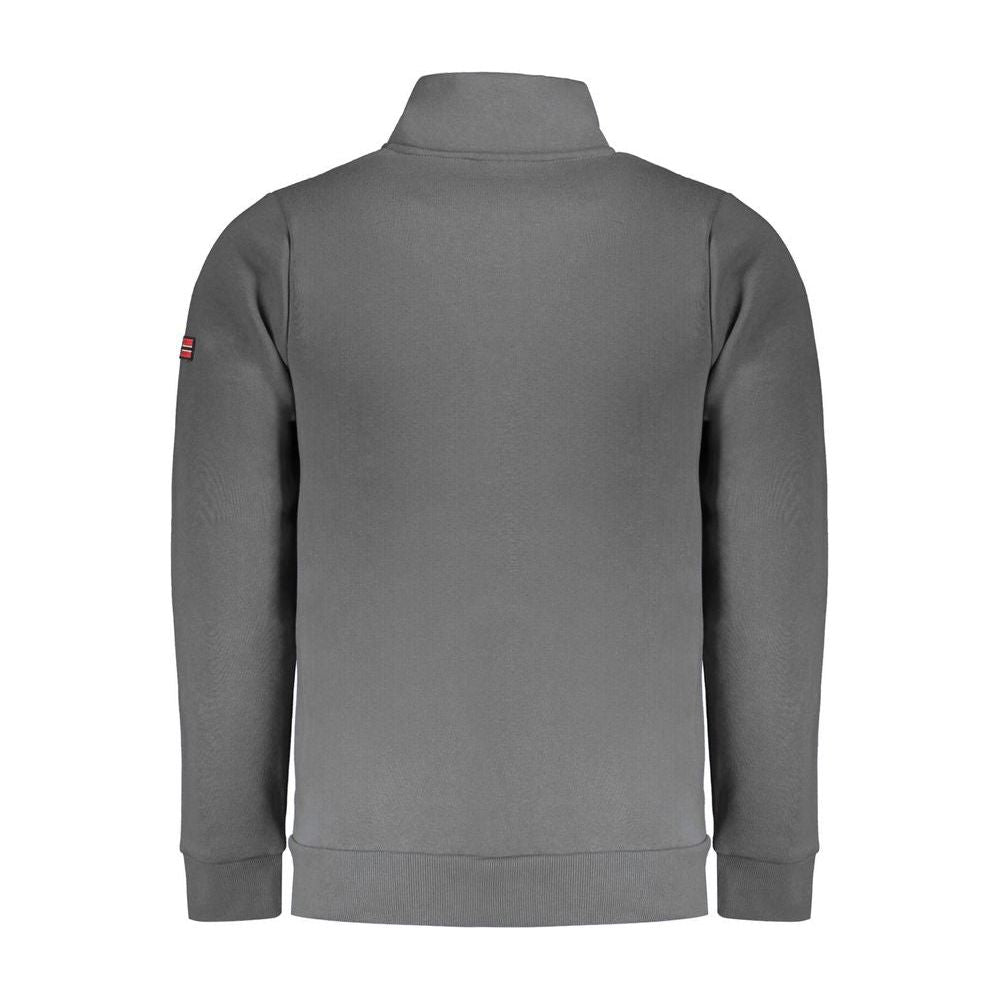 Norway 1963 Gray Cotton Men Sweatshirt