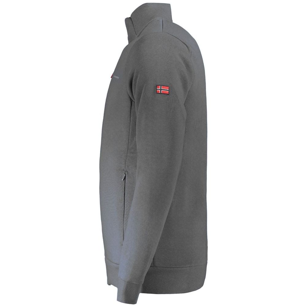 Norway 1963 Gray Cotton Men Sweatshirt