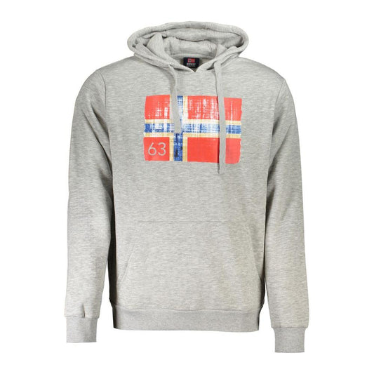 Norway 1963 Gray Cotton Men Sweater