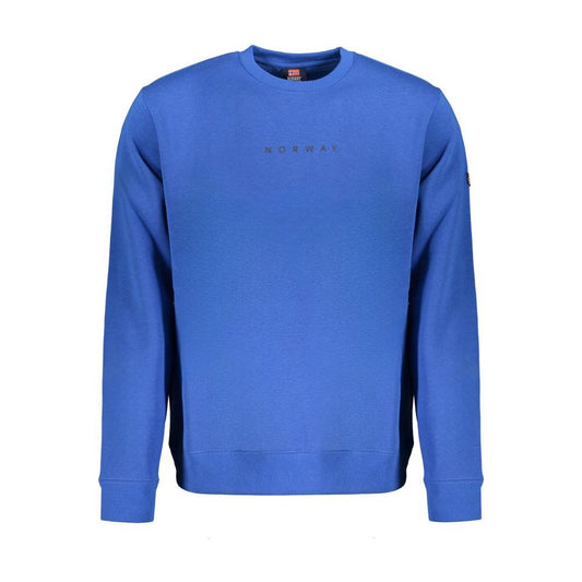 Norway 1963 Blue Cotton Men Sweater Norway 1963