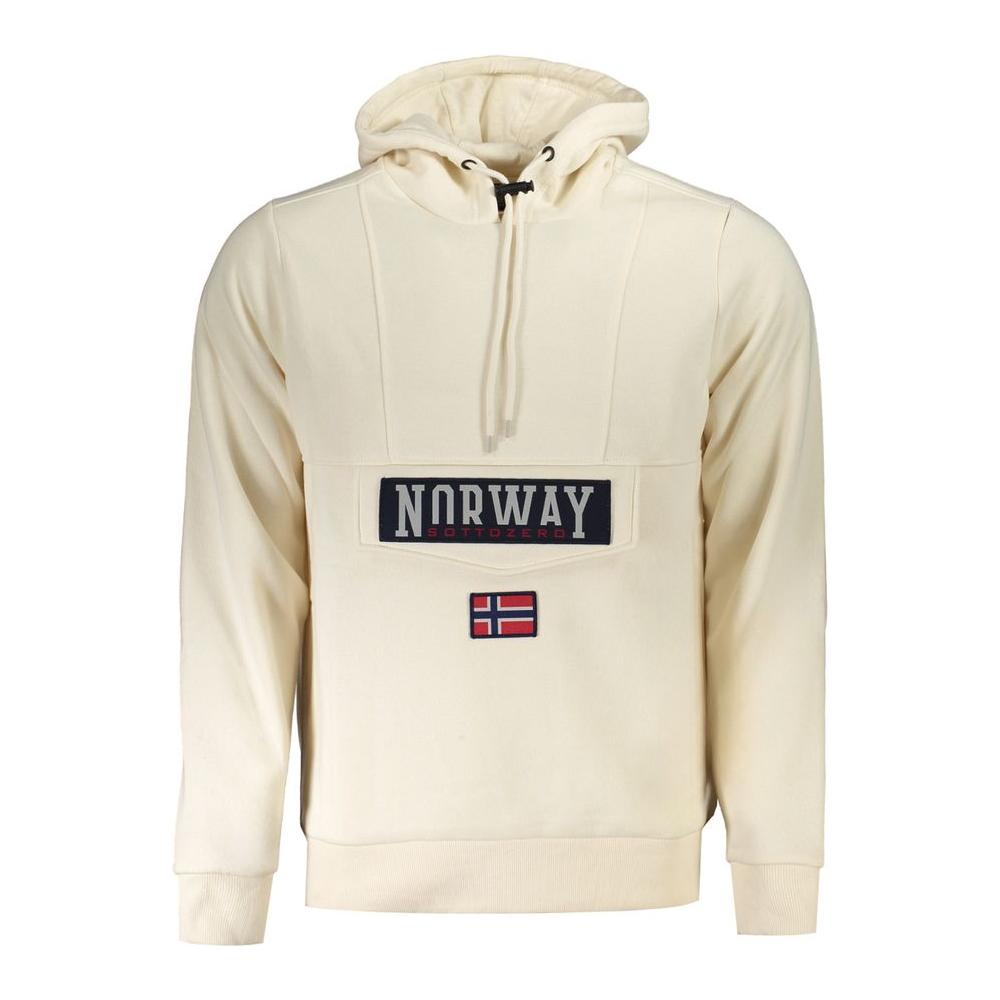 Norway 1963 Beige Cotton Men Sweater Norway 1963