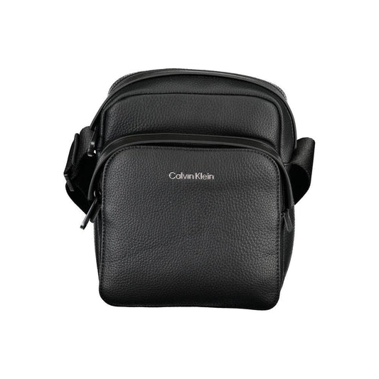 Calvin Klein Black Polyester Shoulder Bag Calvin Klein