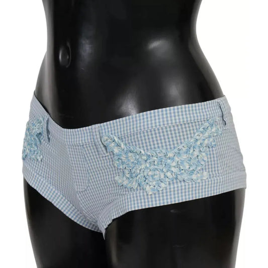 Ermanno Scervino Blue Beachwear Bottoms Swimsuit Shorts Ermanno Scervino