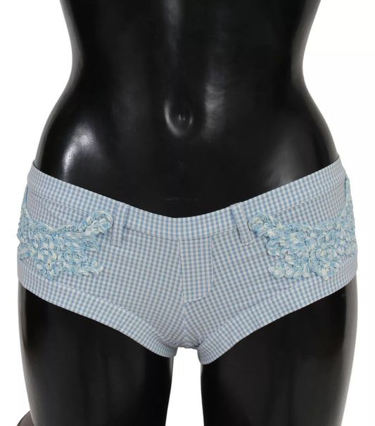 Ermanno Scervino Blue Beachwear Bottoms Swimsuit Shorts Ermanno Scervino