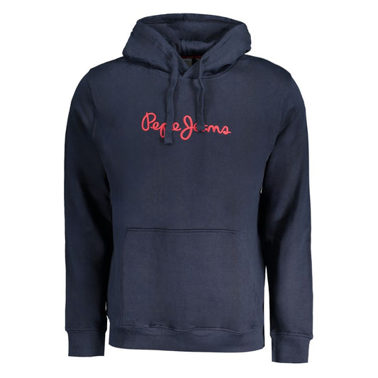 Pepe Jeans Blue Cotton Men Sweater Pepe Jeans