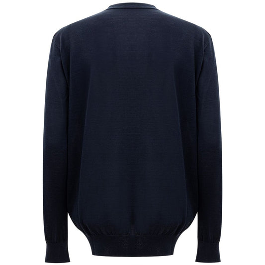 Paul & Shark Blue Cotton Cardigan Paul & Shark