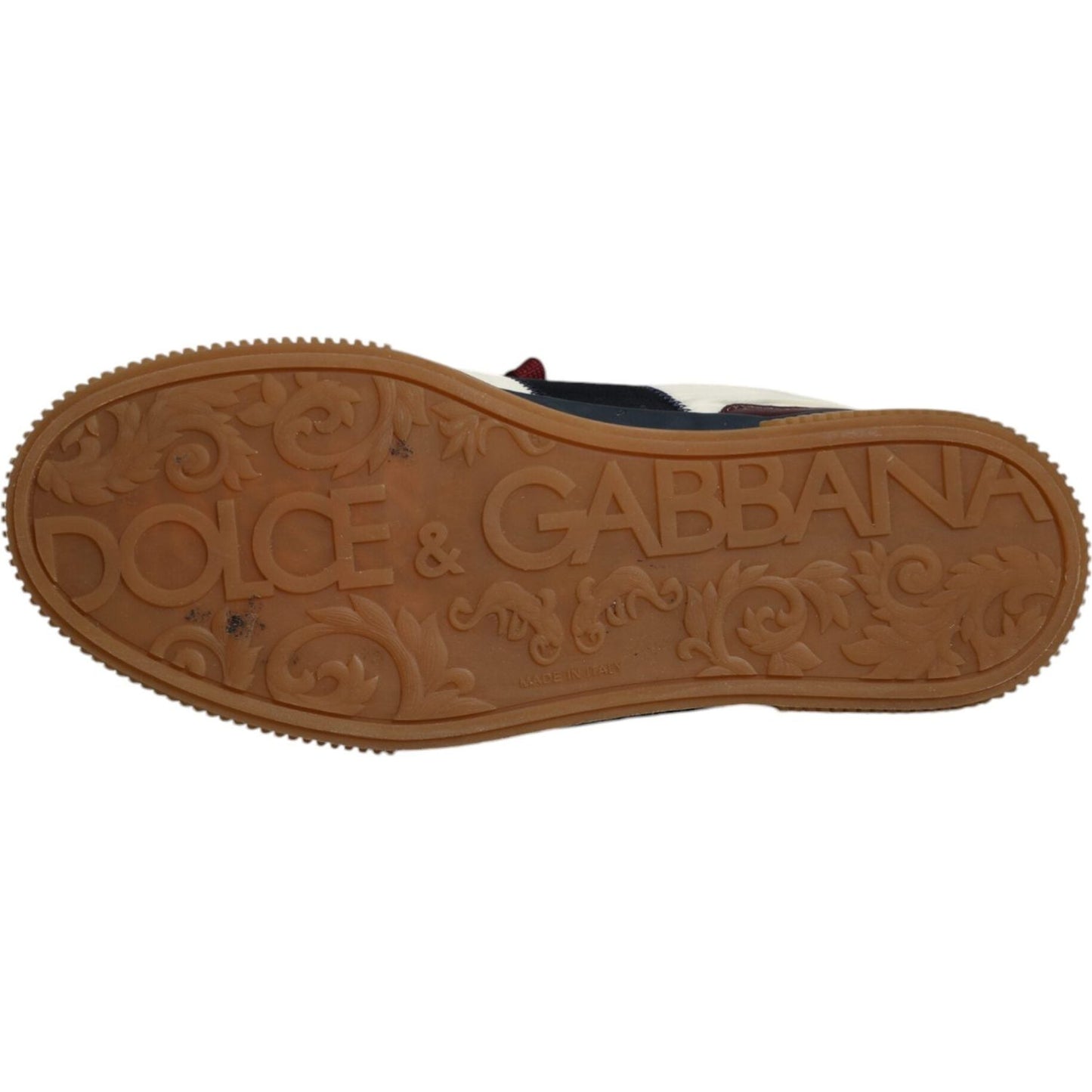 Dolce & Gabbana Multicolor Miami Leather Low Top Sneakers Shoes Dolce & Gabbana