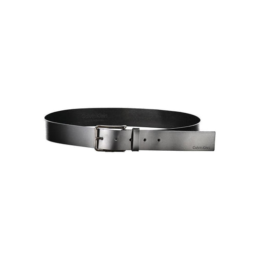 Calvin Klein Black Leather Belt Calvin Klein