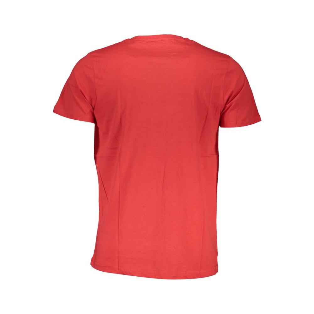 Scuola Nautica Red Cotton T-Shirt