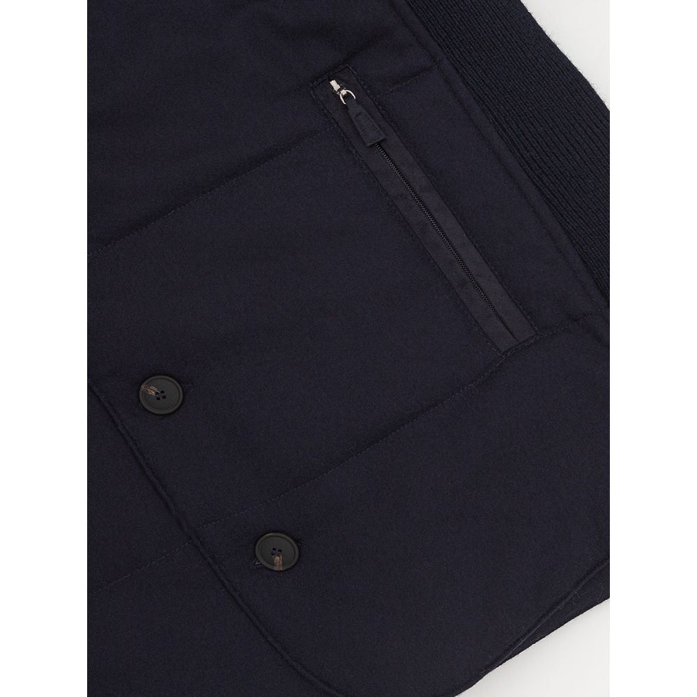 Gran Sasso Blue Wool Jacket Gran Sasso