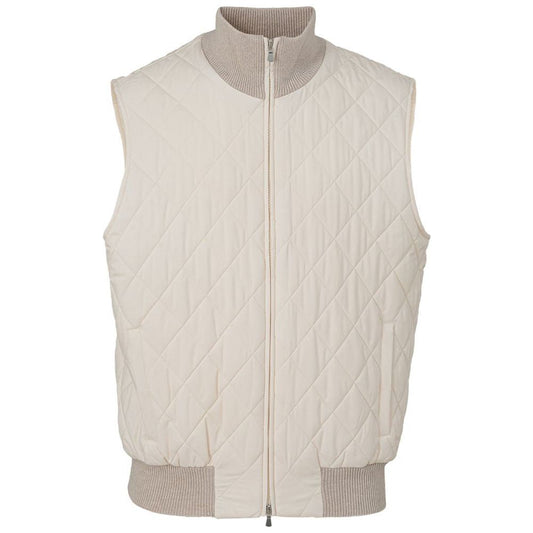 Gran Sasso White Wool Jacket