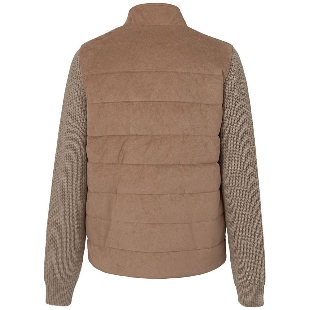 Gran Sasso Beige Wool Jacket