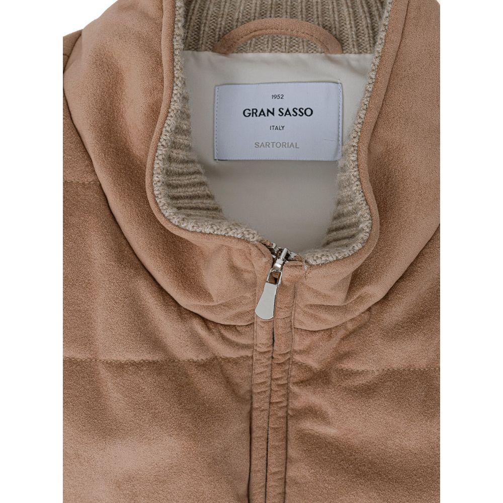 Gran Sasso Beige Wool Jacket