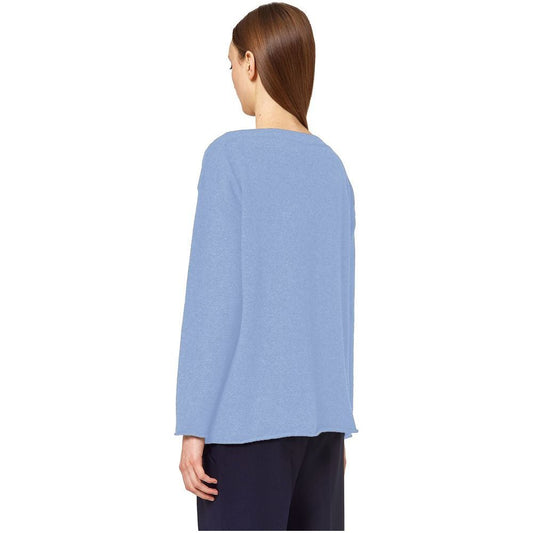 Alpha Studio Light Blue Cashmere Sweater