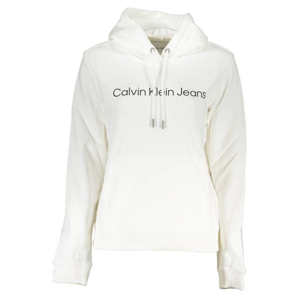 Calvin Klein White Cotton Sweater Calvin Klein