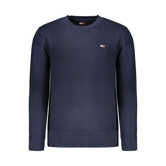 Tommy Hilfiger Blue Cotton Men Sweater