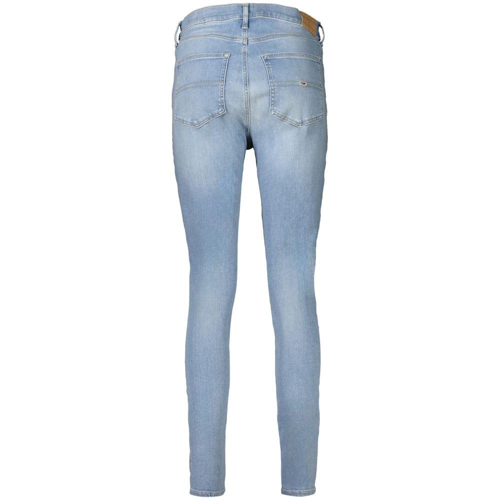 Tommy Hilfiger Light Blue Cotton Women Skinny Jean